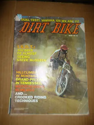 Dirt Bike Jan 1974 Maico 250 Wheelsmith Yamaha 125 MX & YZ Billings MT Hillclimb • $15