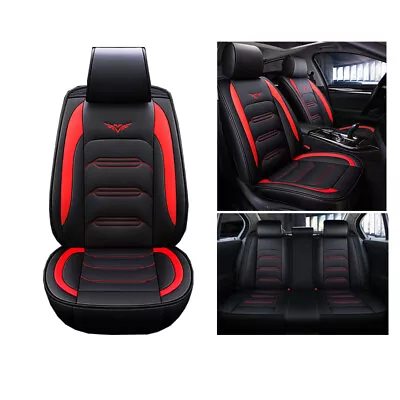 5 Seat Car Seat Cover Universal Faux Leather Car Seat Cushion For	Holden • $159