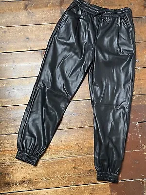 Zara Faux Leather Trousers Size XS 6 • £7