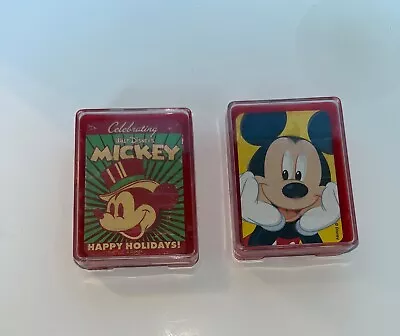 Mickey Mouse Mini Playing Cards 2 Sets • $14.99