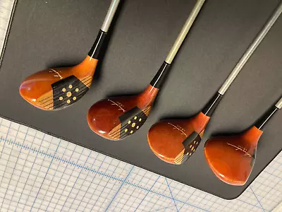 Hiro Honma Golf LB-280 Persimmon Woods Set - 1 3 4 5 - Stunning Condition! • $80