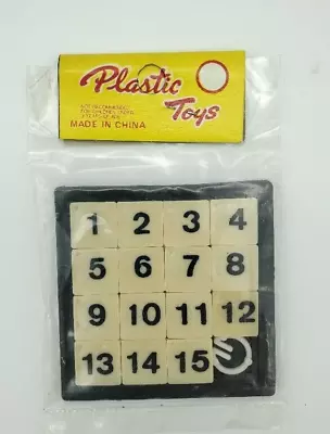 Vintage Numbers Puzzle Classic Sliding Brain Teaser #1-#15 • $3.99