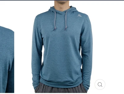 $49 • Buy Rhoback Mens Performance Hoodie Size Small The Box Jump Hoodie