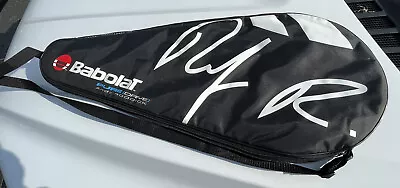 BABOLAT Pure Drive Andy Roddick Tennis Racket Bag Case Cover 4 3/8 Only Black • $19.99