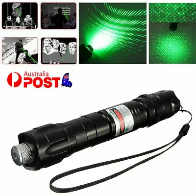 Laser Pointer Pen Green Light Visible Beam Green Lazer Torch 5000m For Office • $19.55