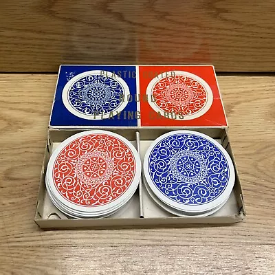 Vintage Chadwick Miller Round Playing Cards Double Deck With Box Japan New • $19.50