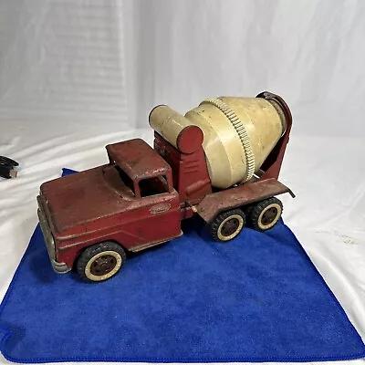 Vintage 1962-64 Tonka 16” Cement Mixer Truck - All Original/No Restoration • $89.99