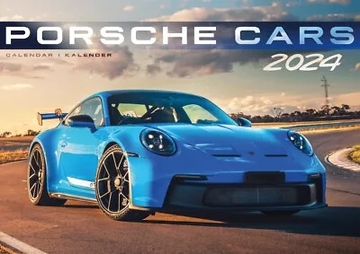 Porsche Cars 2024 A3 Calendar  Premium Quality  RARE EDITION • £3.99