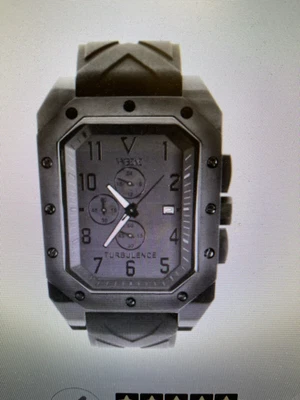 $115 • Buy Vabene - Turbulence Black Watch - QUARTZ   MINERAL GLASS 43MM FROM ITALY