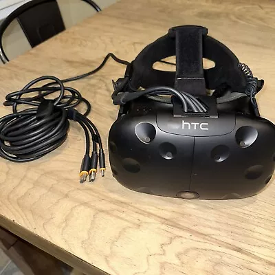 HTC Vive VR Glasses Headset & Cables Only - Virtual Reality System Windows PC • $84.87