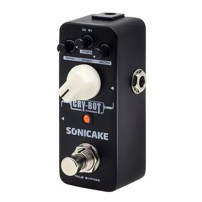 SONICAKE Auto Wah Pedal Guitar Bass Effects Pedal Envelope Filter Funky Cry-Bot • $29.99