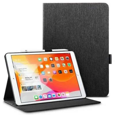 ESR Simplicity Pencil Case Tablet Case For IPAD 7 10.2   (2019) Black • £8.99