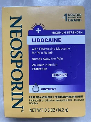 £21.99 • Buy Neosporin Antibiotic Ointment With NUMBING  UK SELLER