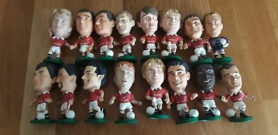 Corinthian  Manchester 96/97 Squad X16 Figures And X20 Player Cards • £20