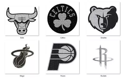 NBA Bling Emblem Adhesive Decal Team Logo By ProMark -Select- Team Below • $9.99