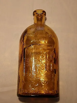 $21.95 • Buy Vintage WHEATON FRANKS SAFE KIDNEY & LIVER CURE Amber Bottle ROCHESTER NY 9 