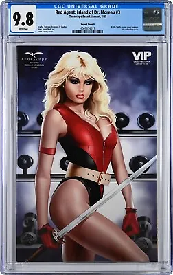 Red Agent: Island Of Dr. Moreau #3 CGC 9.8 (Mar 2020 Zenescope) Keith Garvey G • $67.50