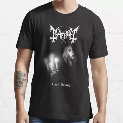 NWT Mayhem Live In Leipzig Dark Limited Gift Unisex T-Shirt • $18.99