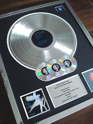 £174.99 • Buy The Cure Head On The Door Lp Multi Platinum Disc Record Award Album