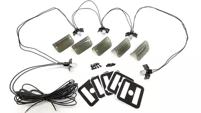 Smoked Lund Visor Cab Moon Sun Lens Kit Lenses / Gaskets & LED Wiring Harness   • $149.95