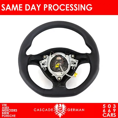 Mk4 Golf R32 GTI Jetta GLI Custom 3 Spoke Flat Bottom Leather Steering Wheel • $498