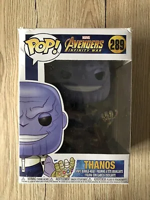 Funko Pop! Marvel Movies: Avengers Infinity War - Thanos (289) • £8