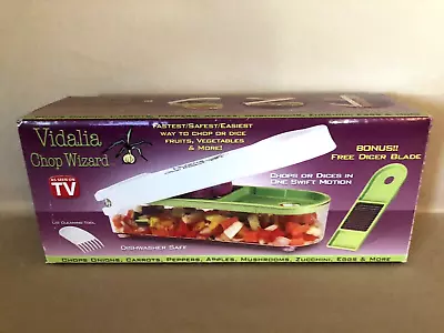 New In Box VIDALIA CHOP WIZARD With BONUS Dicer BladeNEW • $20