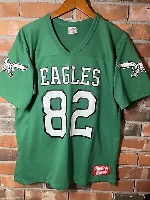 Vintage Mike Quick Jersey Philadelphia Eagles Kelly Green Rawlings Large Rare • $129.99