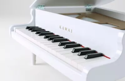 KAWAI Mini Grand Piano 1142 32-keys White Educational Toy Made In Japan NEW • $279