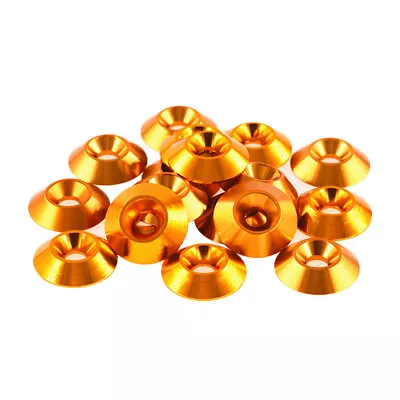 Washers Brass Alloy Countersunk Gasket M2 - M6 Metric For Screw Decoration DIY • £1.43