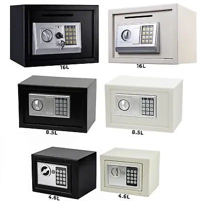 £29.85 • Buy Secure Digital Steel Safe Electronic High Security Home Office Money Safety Box