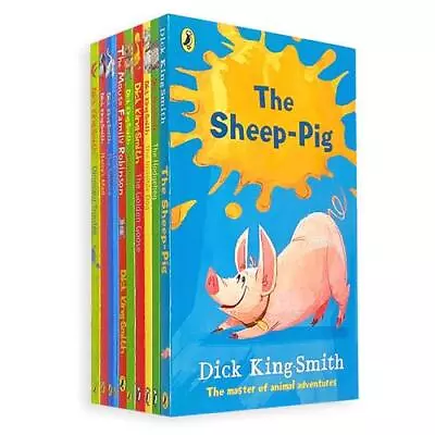 £15.15 • Buy Dick King Smith 10 Books Collection Set (Sheep-Pig, Hodgeheg, Invisible Dog, Gol
