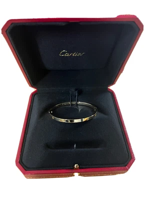£3800 • Buy Cartier Love Bracelet 16cm Yellow Gold - Includes Authentication & Receipt