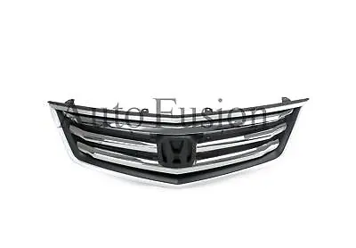 Front Grill In Chrome/Black For Honda Accord Euro CU Series 1 (2008-2011) • $300.83