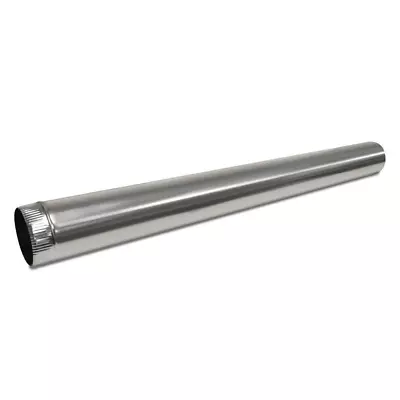 Master Flow 14 In. X 5 Ft. Round Metal Duct Pipe • $49.35