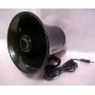 $24.88 • Buy NEW PA Audio Speaker HORN Black Weatherproof 15 Wat 8 Ohm CB Ham Radio-Fast Ship