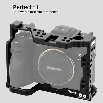 £24.99 • Buy Camera Rig Cage For Sony A7r4 A7rIV A7s3 A7siii A92 A9ii A73 A7iii Accessories