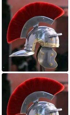 Roman Soldier Helmet Medieval Roman Gallic Centurion Helmet With Plume  • $89