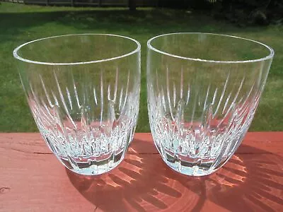 Waterford Crystal Ardan Mara Old Fashioned Tumblers Rocks Glasses Excellent • $59.99