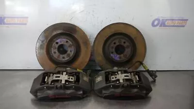 16 Ford Mustang Gt Brembo Brake Caliper Front Set Pair With Rotors Black • $600