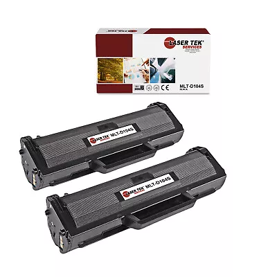 2Pk LTS MLT-D104S Black Compatible For Samsung ML-1660 1661 SCX-3200 Toner • $45.99