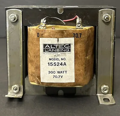 Vintage Altec Lansing Model 15524A 300 Watt 70.7V Speakerline Transformer • $150