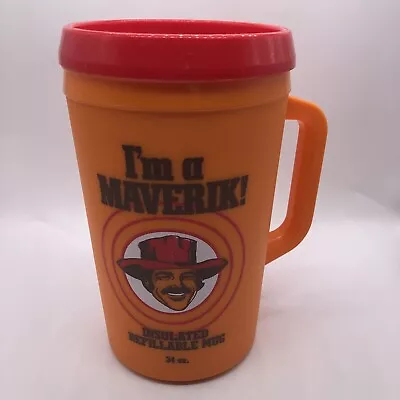 I'm A Maverik 34oz. Insulated Mug Cup Vintage Made In USA Aladdin Thermos • $25.99