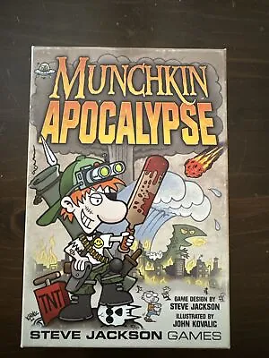 Munchkin Apocalypse Apocalypse 2 Sheep Impact And Apocalypse Mars Attacks Used • $20