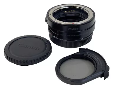 Canon Drop-In Filter Mount Adapter EF-EOS R With C-PL Circular Polarizer Filter • $299.99