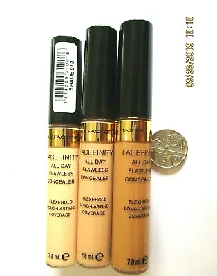 £0.99 • Buy MAX Factor Facefinity All Day Flawless Concealer Flexi-Hold - 7.8ml Choose Shade