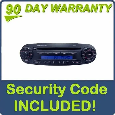 VW Volkswagen Beetle Bug Radio Stereo MP3 CD Player Satellite AM FM Factory OEM • $304