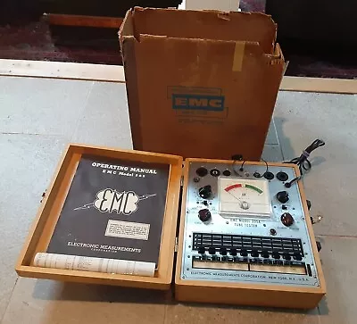 $189 • Buy Vintage 1960's EMC 205P  Tube Tester