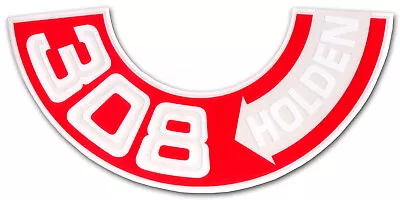 Holden V8  308 Holden  Air Cleaner Decal HT HG HQ Air Cleaner 5.0 • $24.90