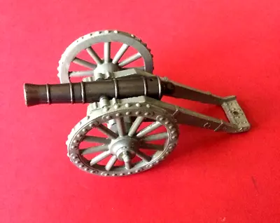 Vintage PennCraft Cast Metal Miniature Small Cannon • $6.99